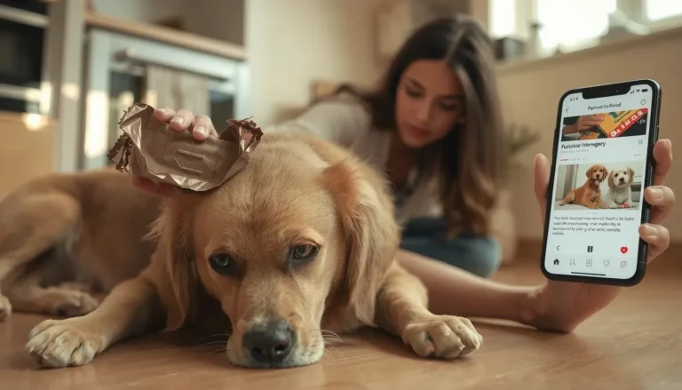 Mon chien a mangé du chocolat : que faire, symptômes et traitement