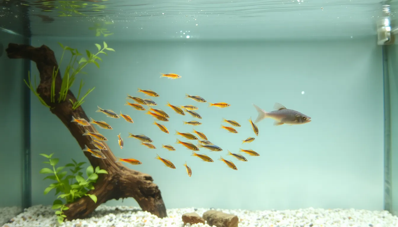quel gros poisson avec guppy