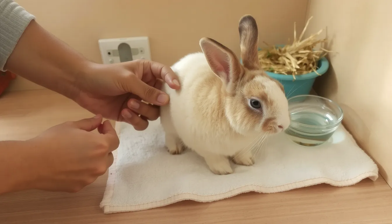 mon lapin a la diarrhée