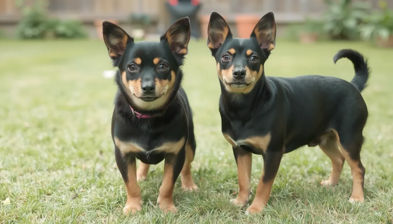 difference entre pinscher nain et pinscher moyen