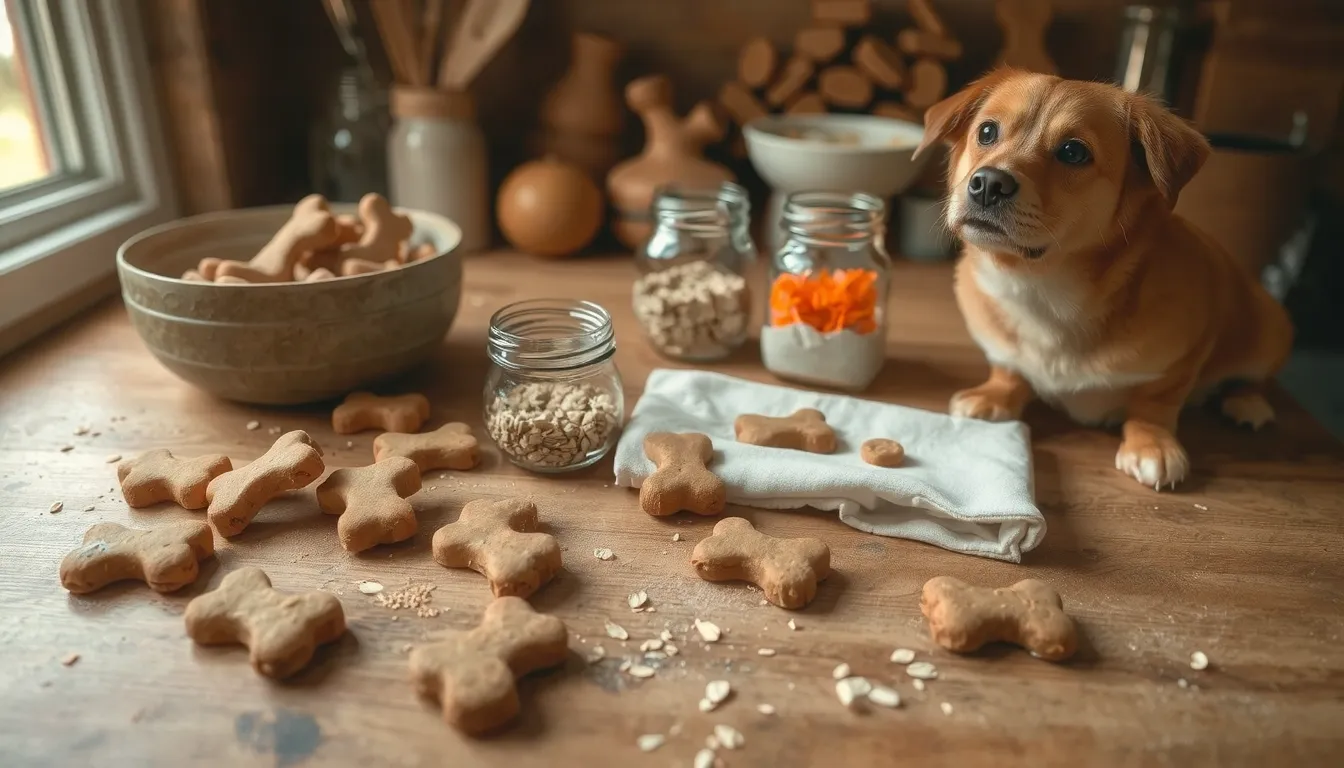 recette biscuit pour chien naturel
