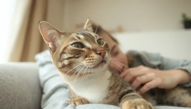Pourquoi mon chat me mordille le nez ? Explications et solutions