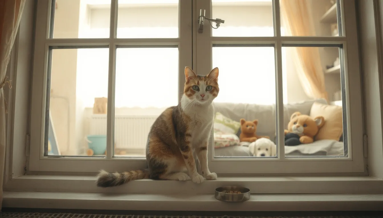 que ressent un chat quand on part en vacances