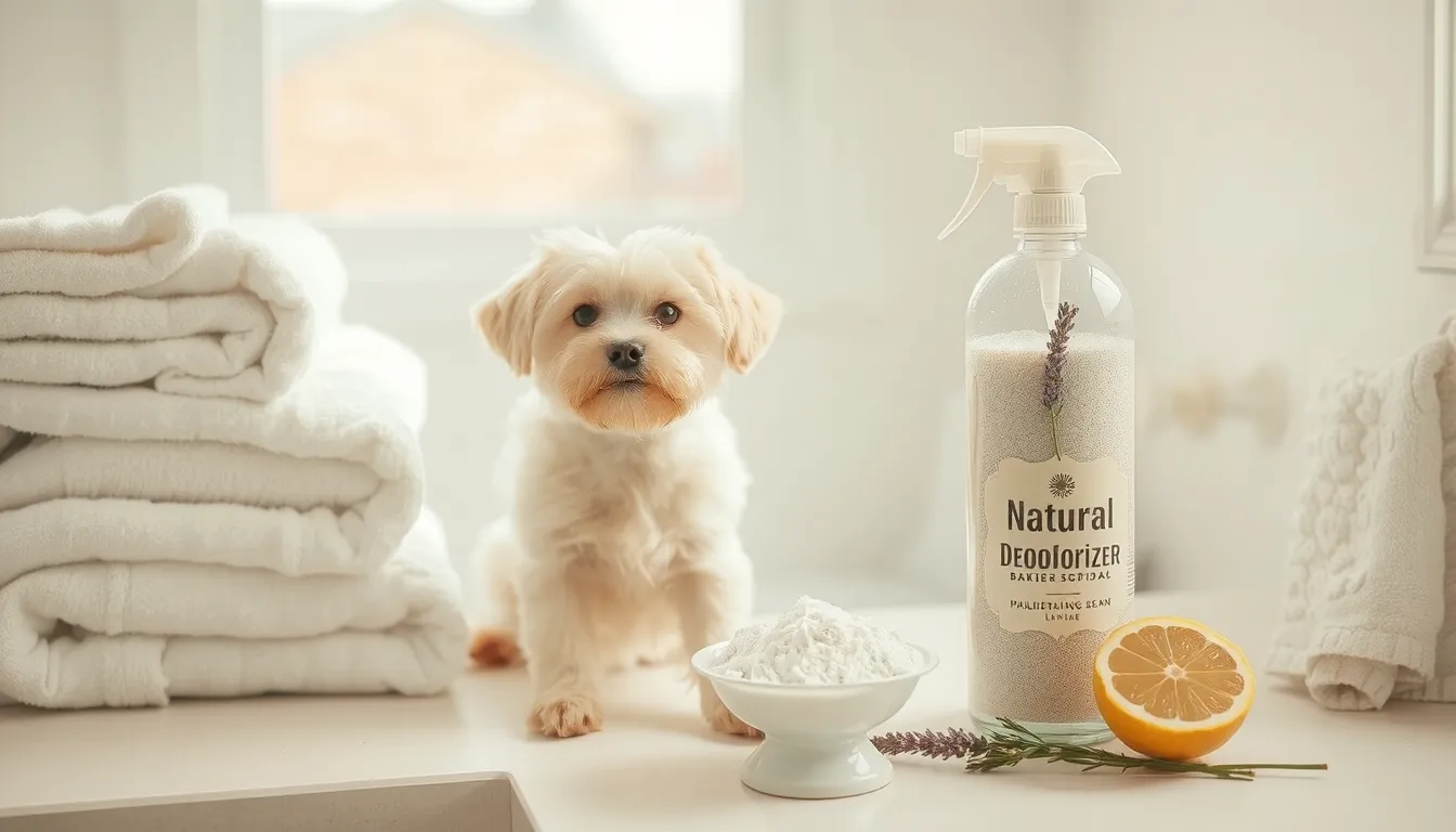 désodorisant pour chien fait maison