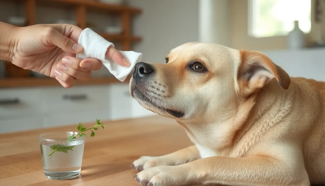 soigner gingivite chien remède grand-mère