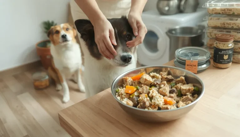 Ration ménagère pour chien : calcul, proportions, recettes et erreurs à éviter
