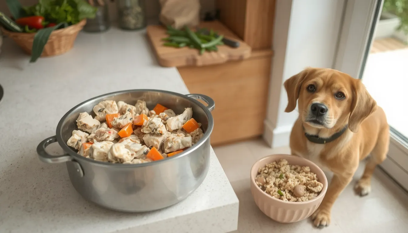 repas fait maison pour chien